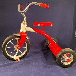 Flexible Flyer Mini Tricycle For Decoration or Doll Toy 11” x 12”